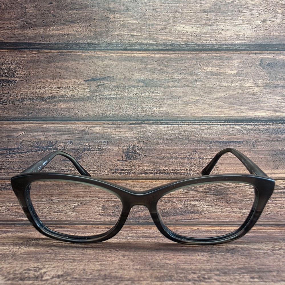 Kenneth Cole New York KC0302 003 Dark Grey Horn Cat Eye Eyeglasses 53-16-140